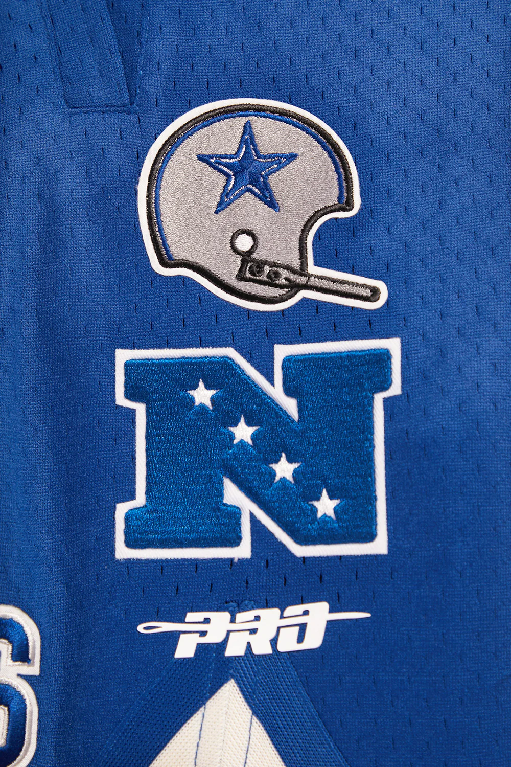 NFL DALLAS COWBOYS RETRO CLASSIC MEN'S 2.0 SHORT (EGGSHELL/DODGER BLUE) - Image 8