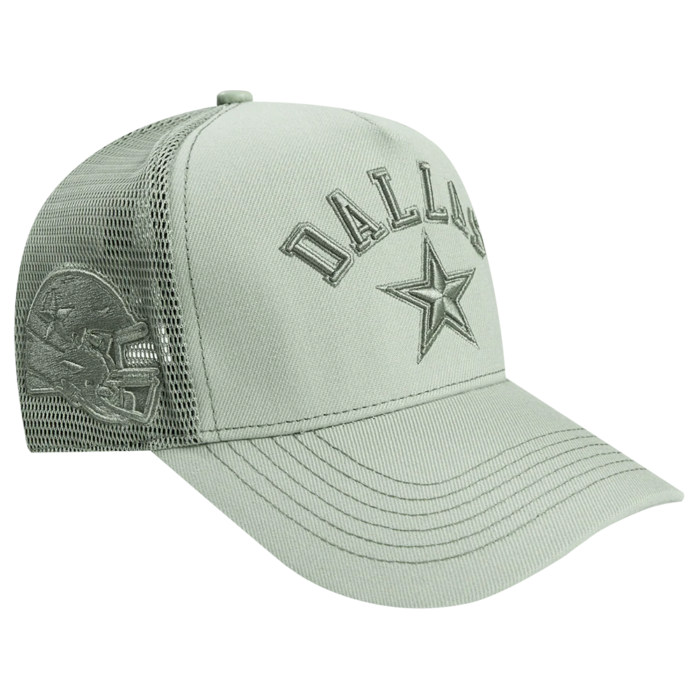 NFL DALLAS COWBOYS NEUTRAL PINCH FRONT TRUCKER HAT (MOSS) - Image 2
