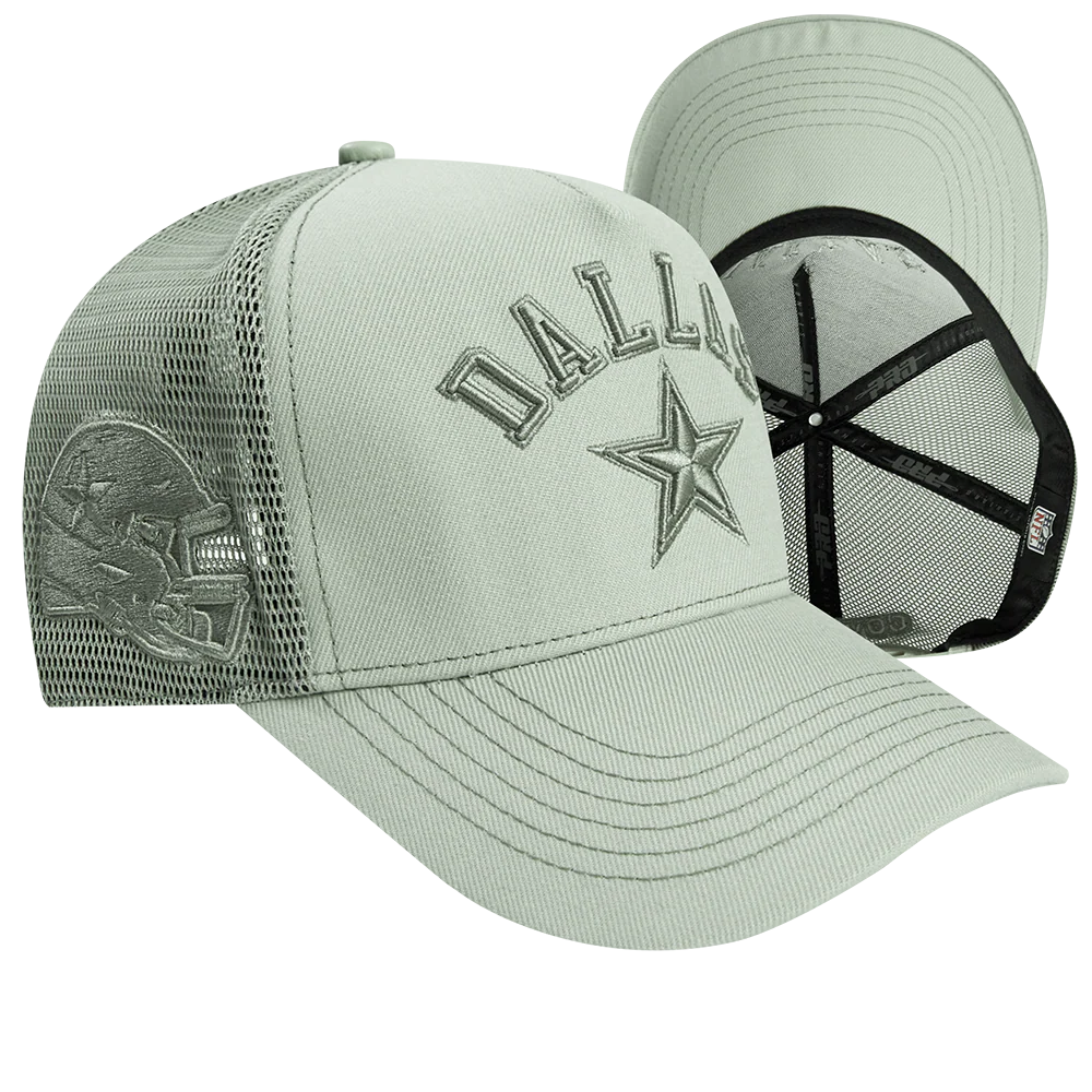 NFL DALLAS COWBOYS NEUTRAL PINCH FRONT TRUCKER HAT (MOSS) - Image 7