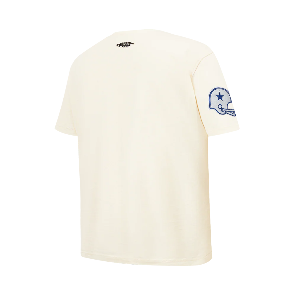 NFL DALLAS COWBOYS RETRO CLASSICS BIG BOY'S SS TEE (EGGSHELL) - Image 4