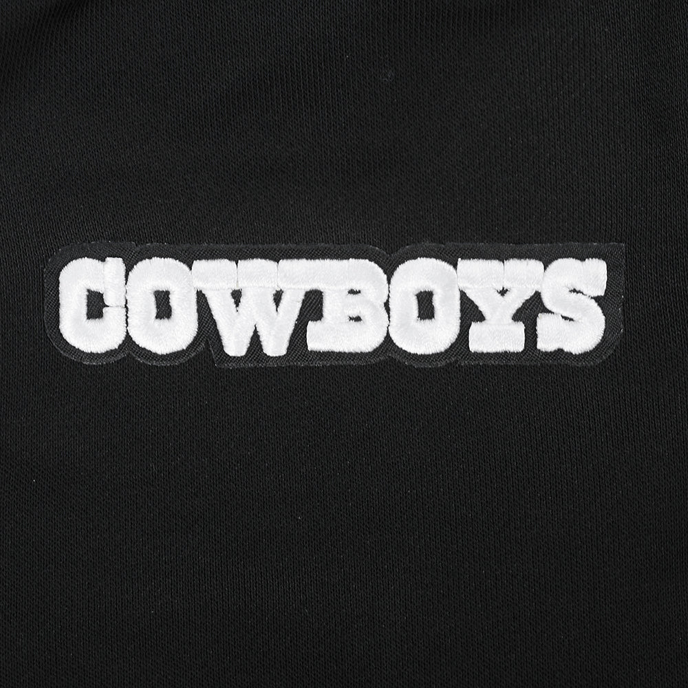 NFL DALLAS COWBOYS PARADISE WOMEN'S CREWNECK SWEATSHIRT (BLACK) - Image 5