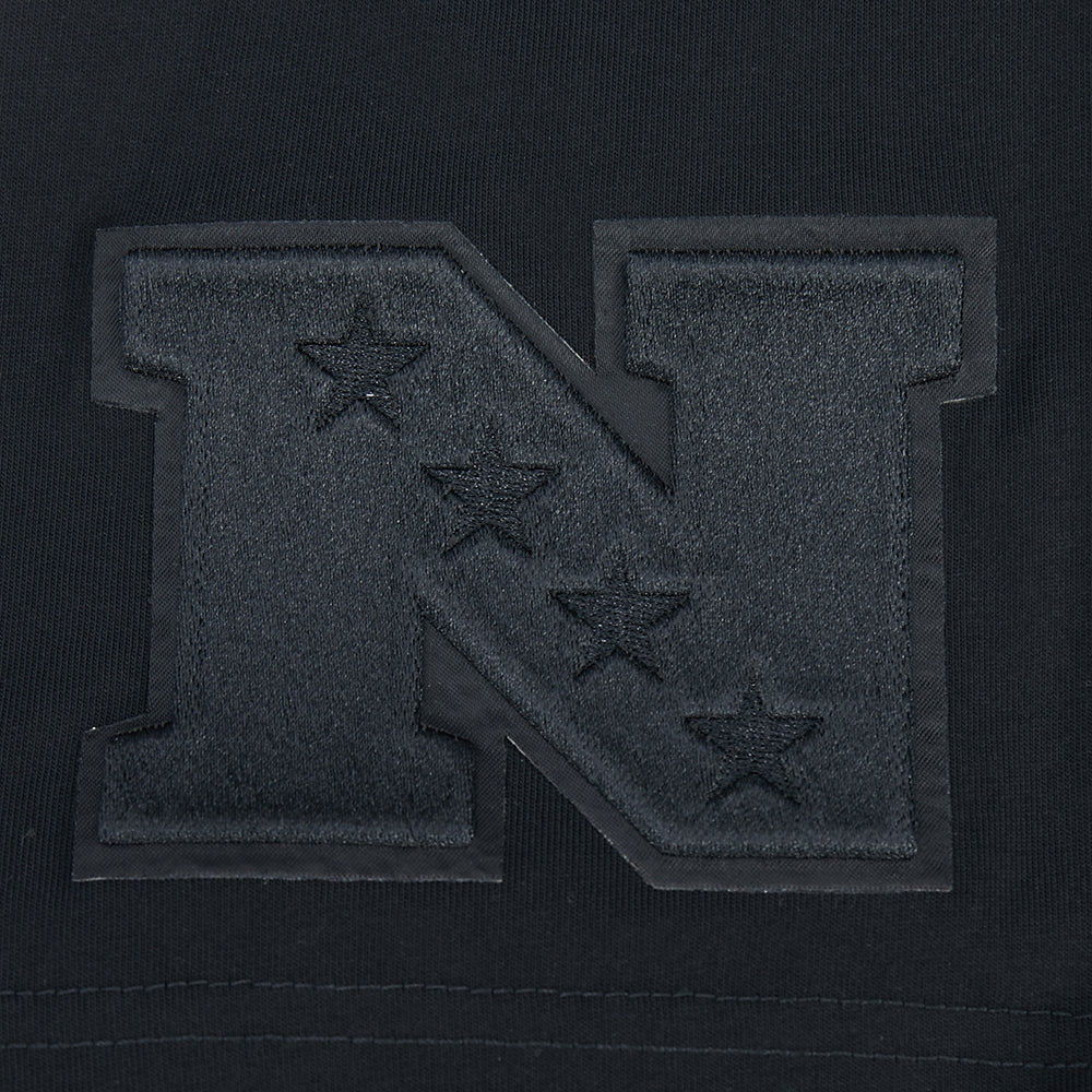NFL DETROIT LIONS BLACKOUT MEN'S CJ DROP SHOULDER TEE (BLACK) - Image 7