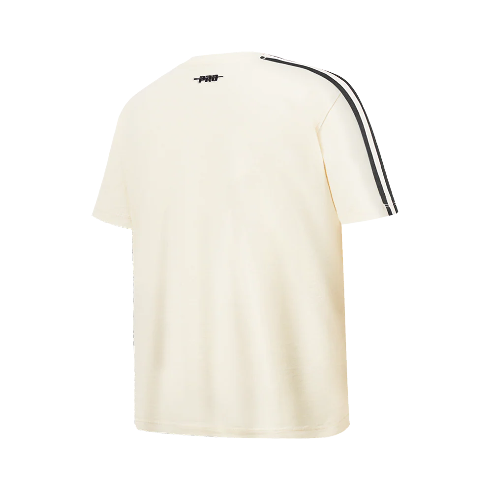 NFL DETROIT LIONS RETRO CLASSIC SINGLE JERSEY BIG BOYS SINGLE JERSEY TAPING TEE (EGGSHELL/ BLACK) - Image 9