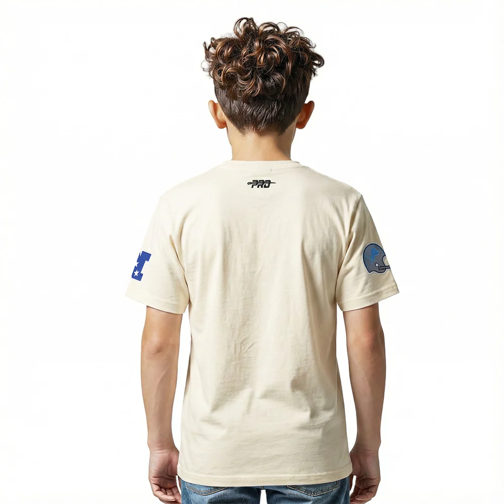 NFL DETROIT LIONS RETRO CLASSICS BIG BOY'S SS TEE (EGGSHELL) - Image 7