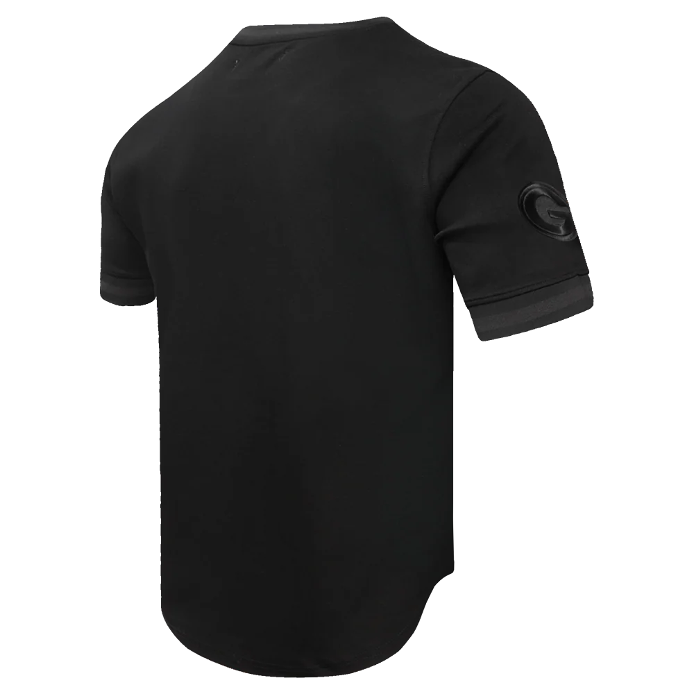 NFL GREEN BAY PACKERS TRIPLE BLACK TEE (TRIPLE BLACK) - Image 3