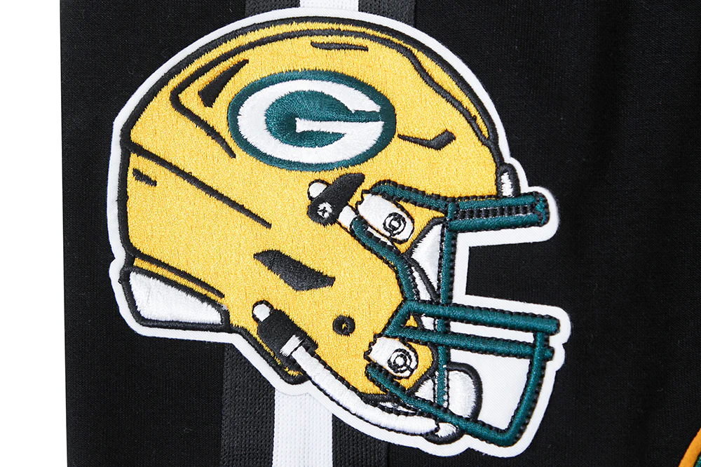 NFL GREEN BAY PACKERS CLASSIC CHENILLE SHORT (BLACK) - Image 7