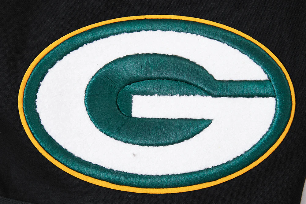 NFL GREEN BAY PACKERS CLASSIC CHENILLE SHORT (BLACK) - Image 8