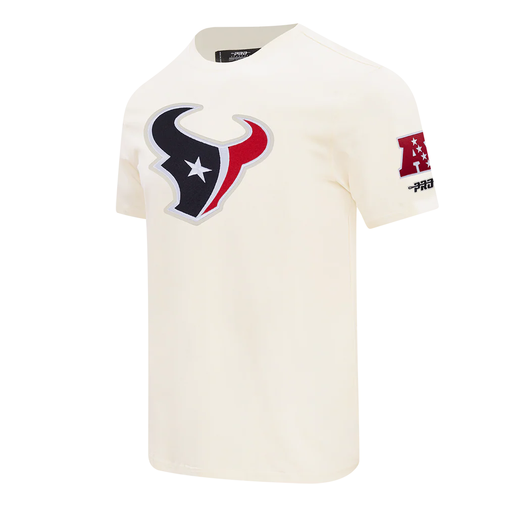 NFL HOUSTON TEXANS RETRO CLASSICS MEN'S SJ TEE (EGGSHELL) - Image 3