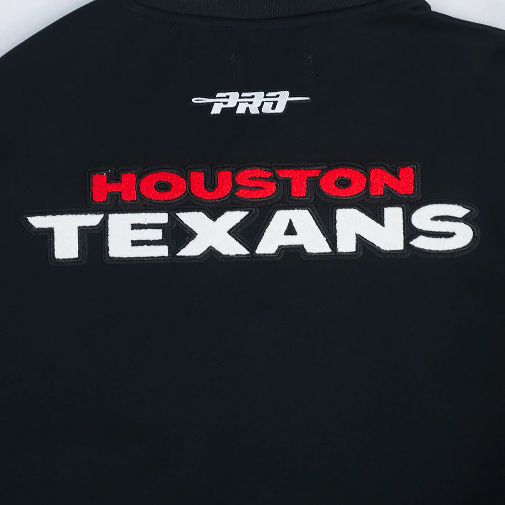 NFL HOUSTON TEXANS CJ STROUD #7 CLASSIC PNN MEN'S DK WARM UP JACKET (BLACK) - Image 5