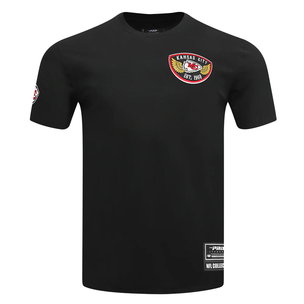 NFL KANSAS CITY CHIEFS BORN FOR SPORT MEN'S SJ TEE (BLACK) - Image 3