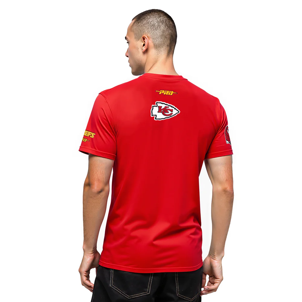 NFL KANSAS CITY CHIEFS CITY ARCH MEN'S SJ TEE (RED) - Image 2