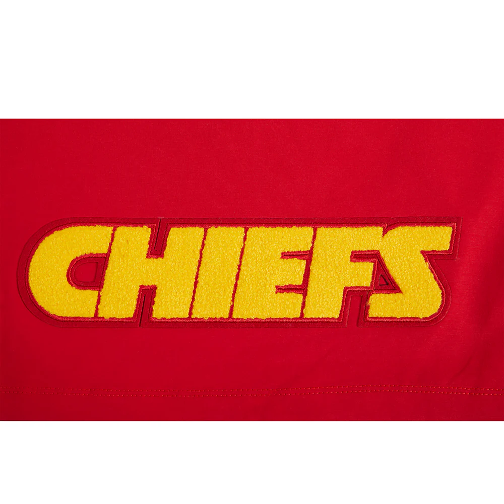 NFL KANSAS CITY CHIEFS TRAVIS KELCE #87 CLASSIC PNN WOMEN'S SJ BOXY TEE (Red) - Image 6