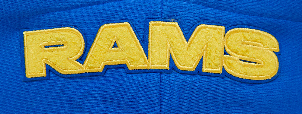 NFL LOS ANGELES RAMS CLASSIC WOMEN'S PULLOVER HOODIE (ROYAL BLUE) - Image 5