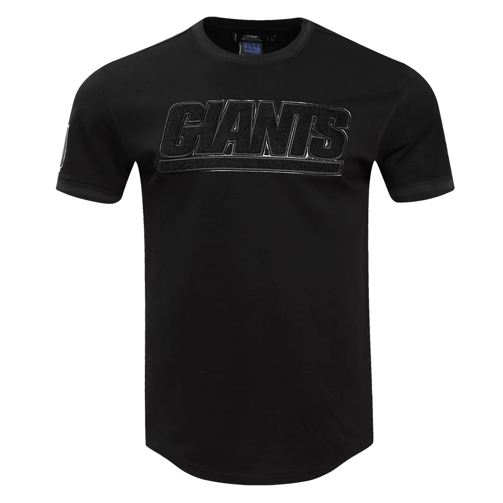 NFL NEW YORK GIANTS TRIPLE BLACK TEE (TRIPLE BLACK)