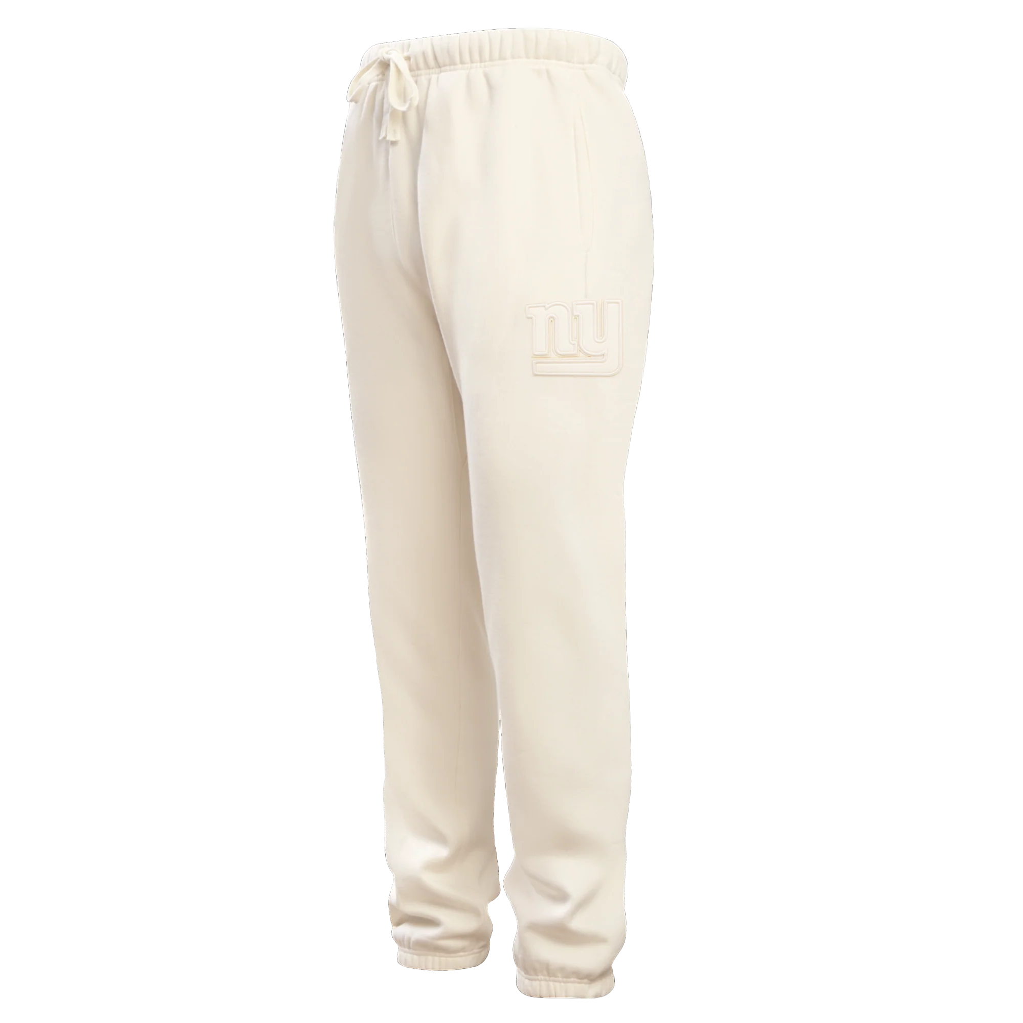 NFL NEW YORK GIANTS NEUTRAL FLEECE SWEATPANT (EGGSHELL) - Image 8