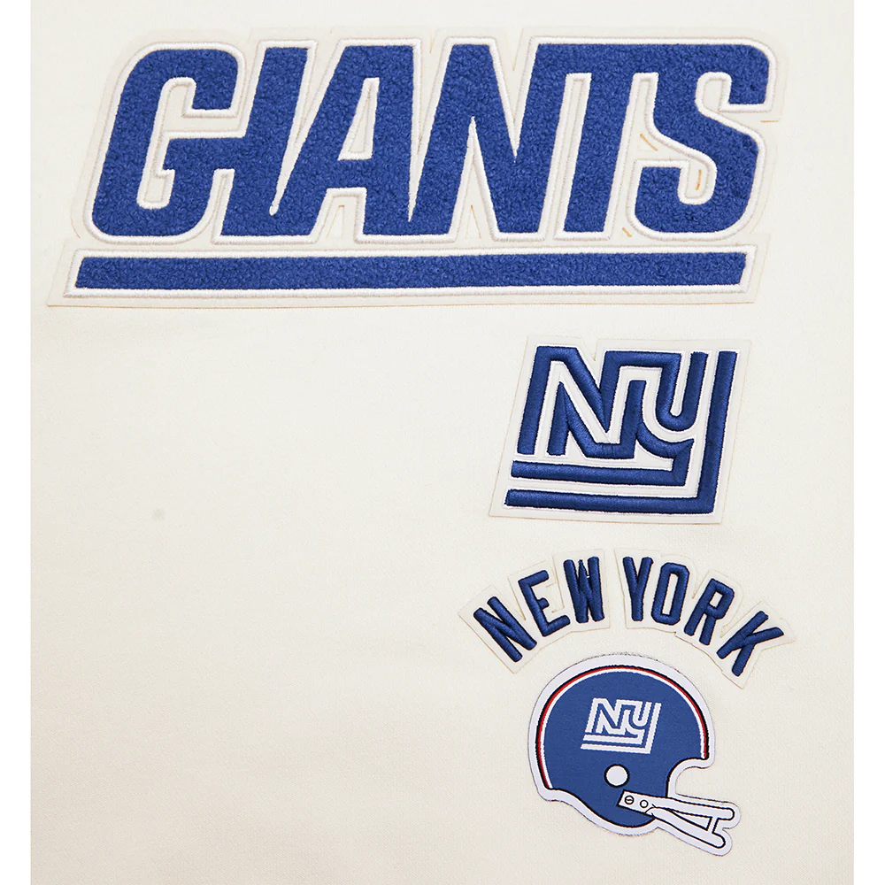 NFL NEW YORK GIANTS RETRO CLASSIC WOMEN'S BOXY TEE (EGGSHELL) - Image 5