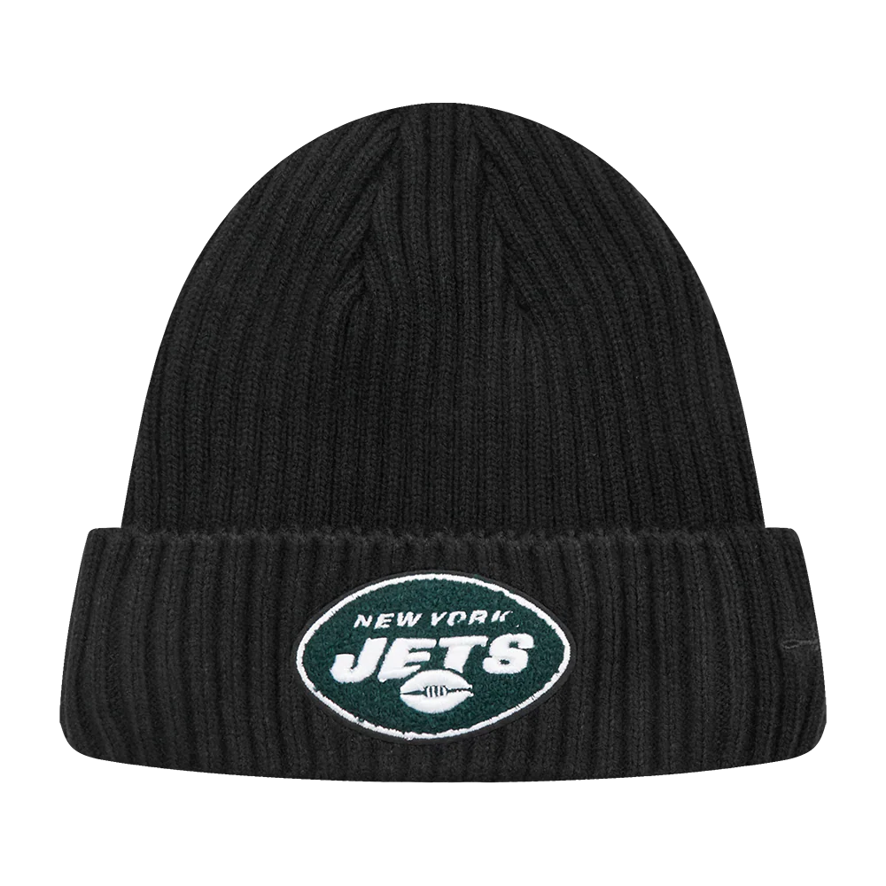 NFL NEW YORK JETS MASH UP BEANIE (BLACK)