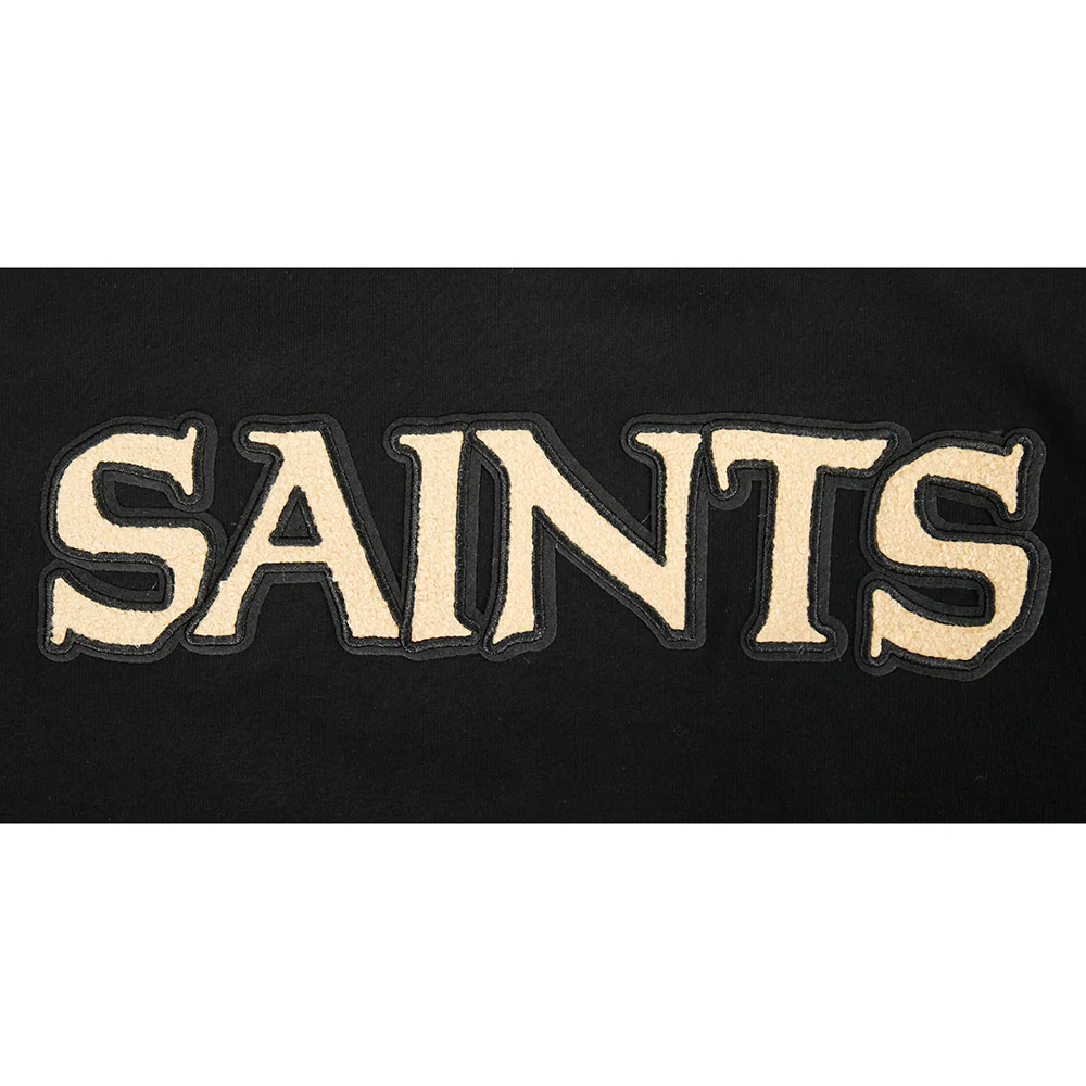 NFL NEW ORLEANS SAINTS CLASSIC BIG BOY'S SJ TEE (BLACK) - Image 6