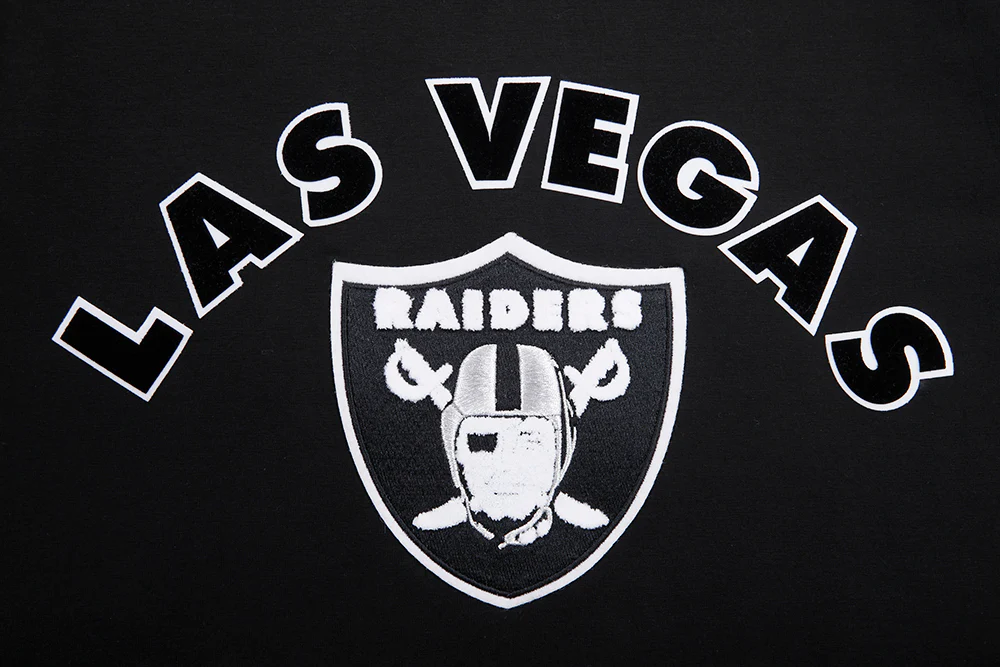 NFL LAS VEGAS RAIDERS CLASSIC BRISTLE   TEE (BLACK) - Image 5