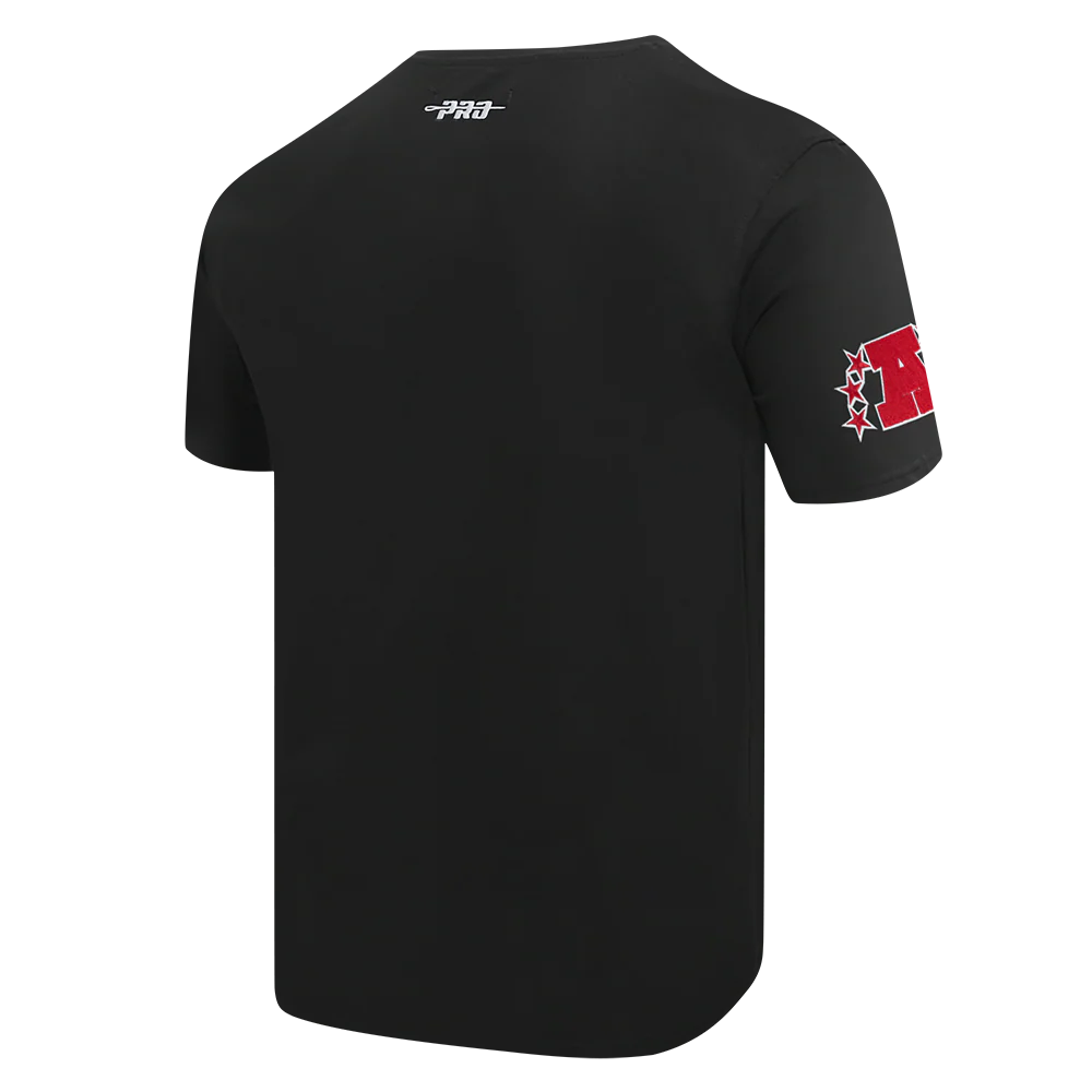 NFL LAS VEGAS RAIDERS RETRO ELEVATION MEN'S SINGLE JERSEY TEE (BLACK) - Image 4