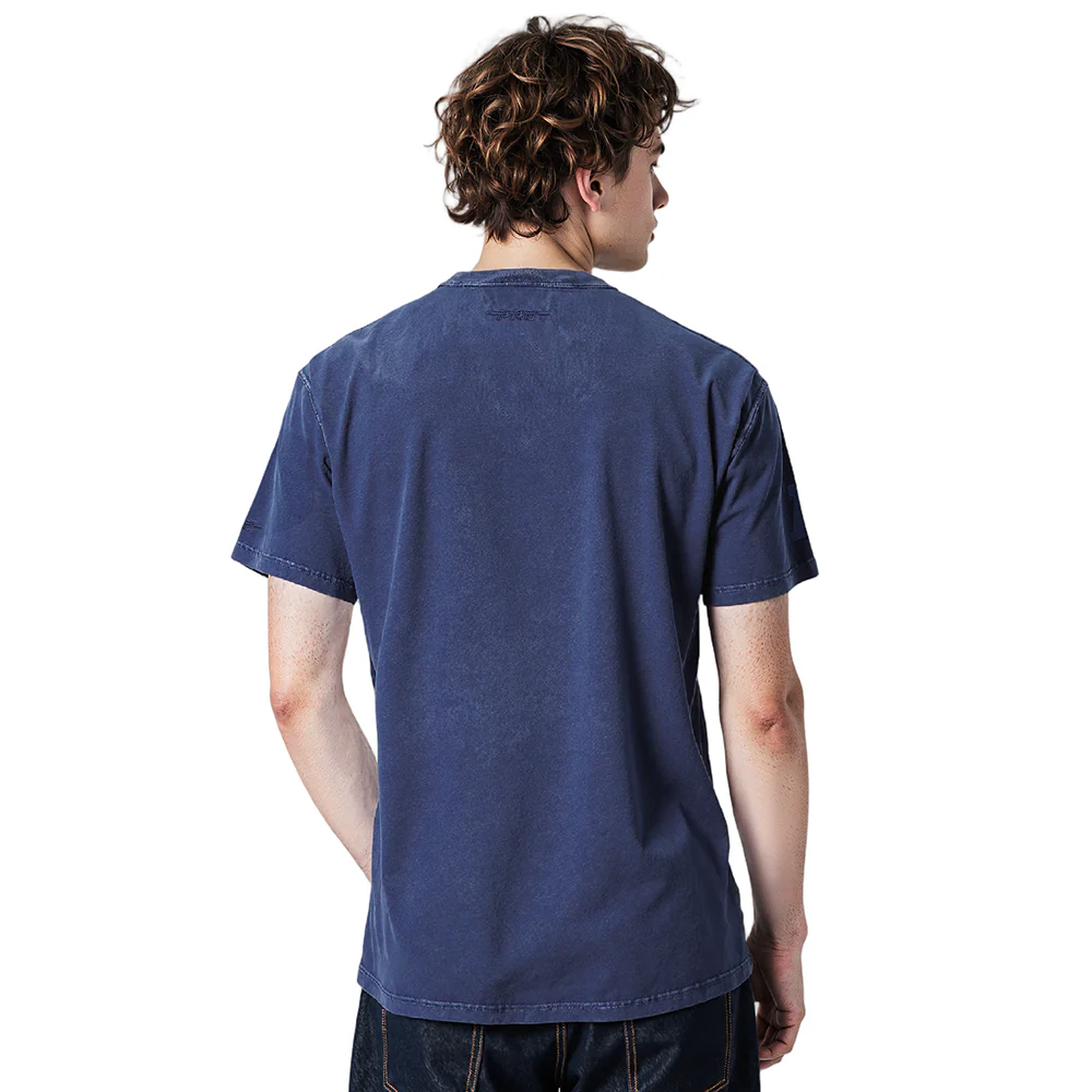NFL LAS VEGAS RAIDERS WASHED CLASSIC MEN'S ENZYME WASH DROP SHOUL (WASHED MIDNIGHT NAVY) - Image 8