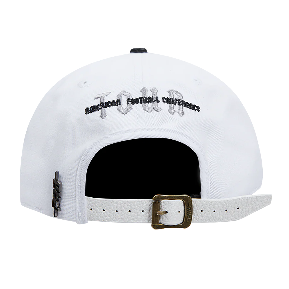 NFL LAS VEGAS RAIDERS CITY TOUR ESSENTIAL DAD HAT (WHITE) - Image 5