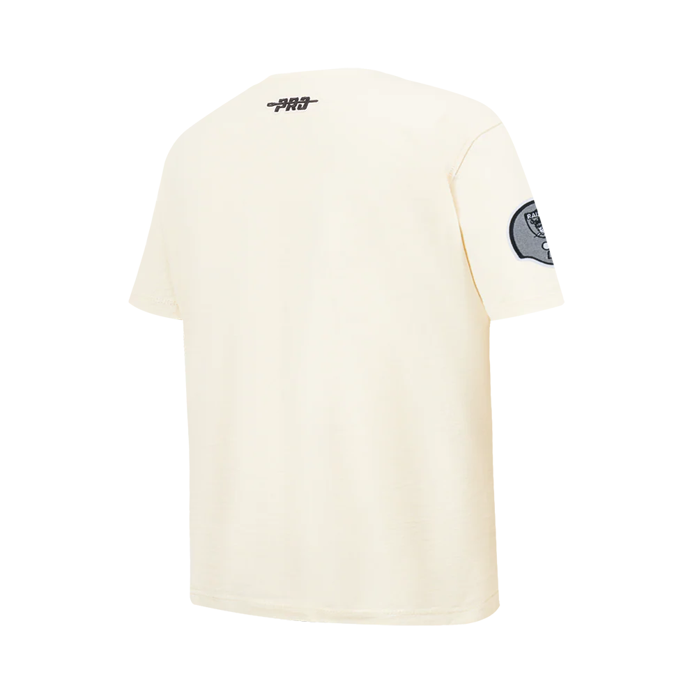 NFL LAS VEGAS RAIDERS RETRO CLASSICS BIG BOY'S SS TEE (EGGSHELL) - Image 4