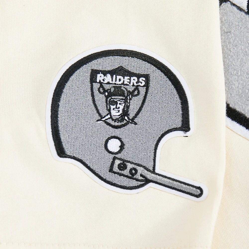NFL LAS VEGAS RAIDERS RETRO CLASSICS BIG BOY'S SS TEE (EGGSHELL) - Image 7