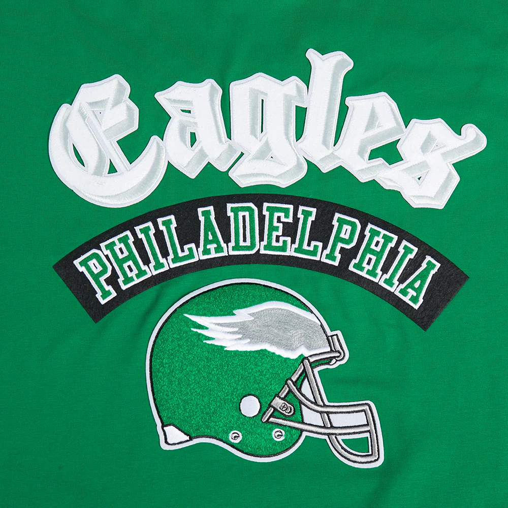 NFL PHILADELPHIA EAGLES BEST OF MEN'S DROP SHOULDER TEE (KELLY GREEN) - Image 11