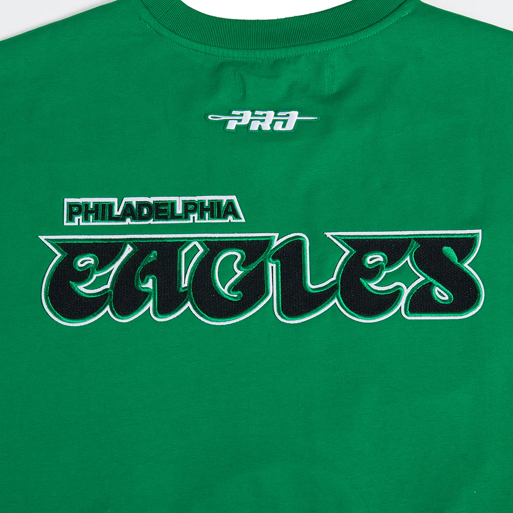 NFL PHILADELPHIA EAGLES BEST OF MEN'S DROP SHOULDER TEE (KELLY GREEN) - Image 12