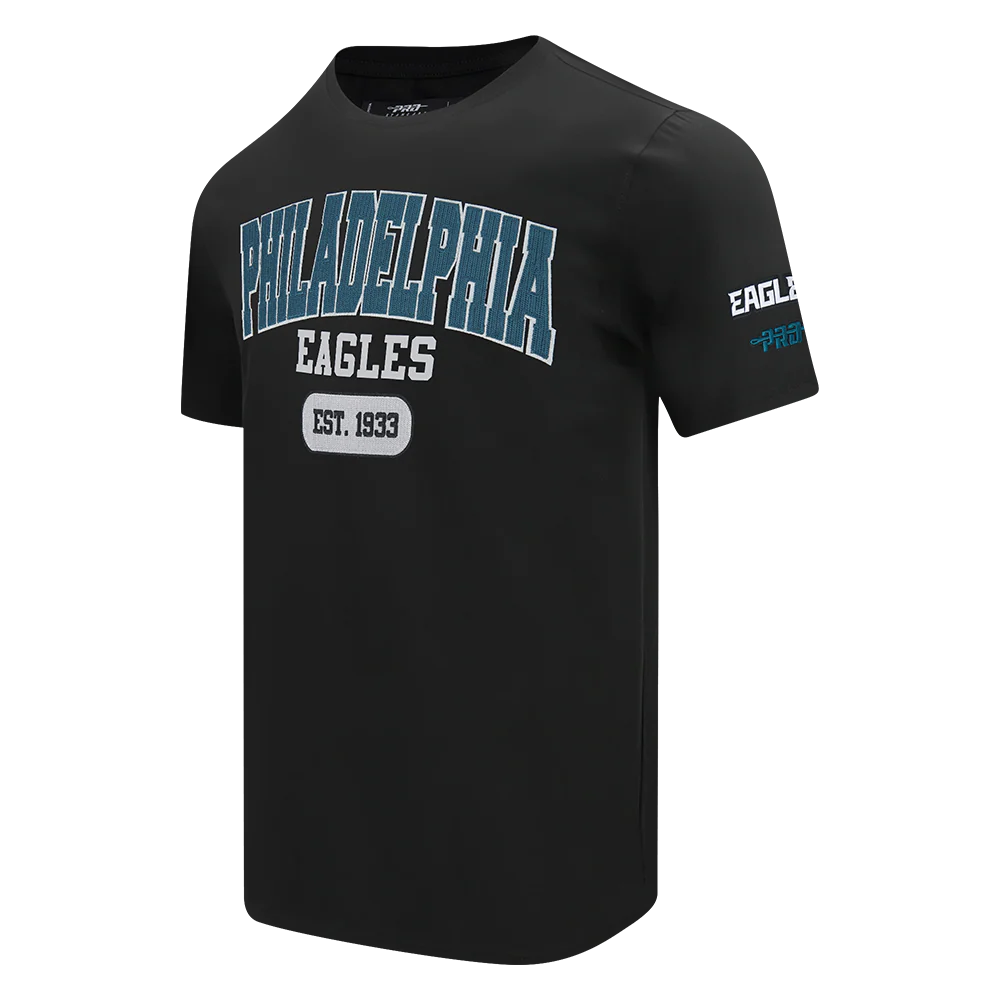 NFL PHILADELPHIA EAGLES CITY ARCH MEN'S SJ TEE (BLACK) - Image 4