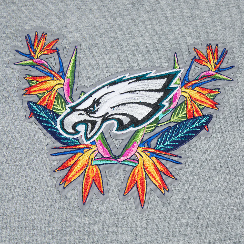 NFL PHILADELPHIA EAGLES PARADISE MEN'S S/S TEE (DARK HEATHER GRAY) - Image 6