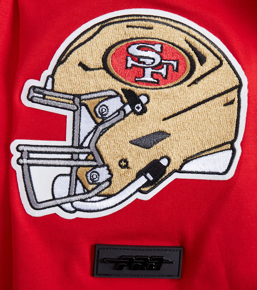 NFL SAN FRANCISCO 49ERS SCRIPT TAIL MEN'S   TEE (RED) - Image 5