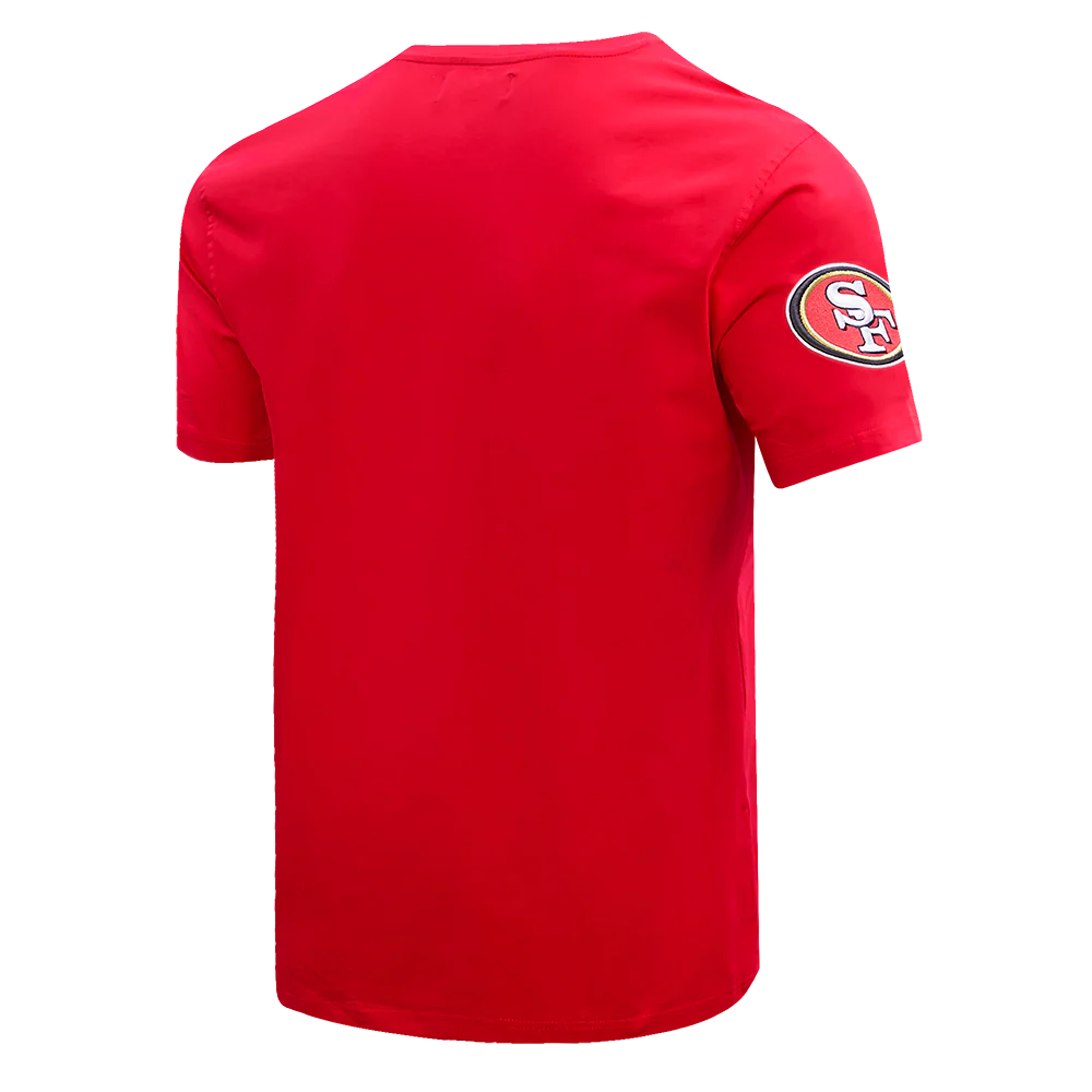 NFL SAN FRANCISCO 49ERS CLASSIC CHENILLE TEE (RED) - Image 3