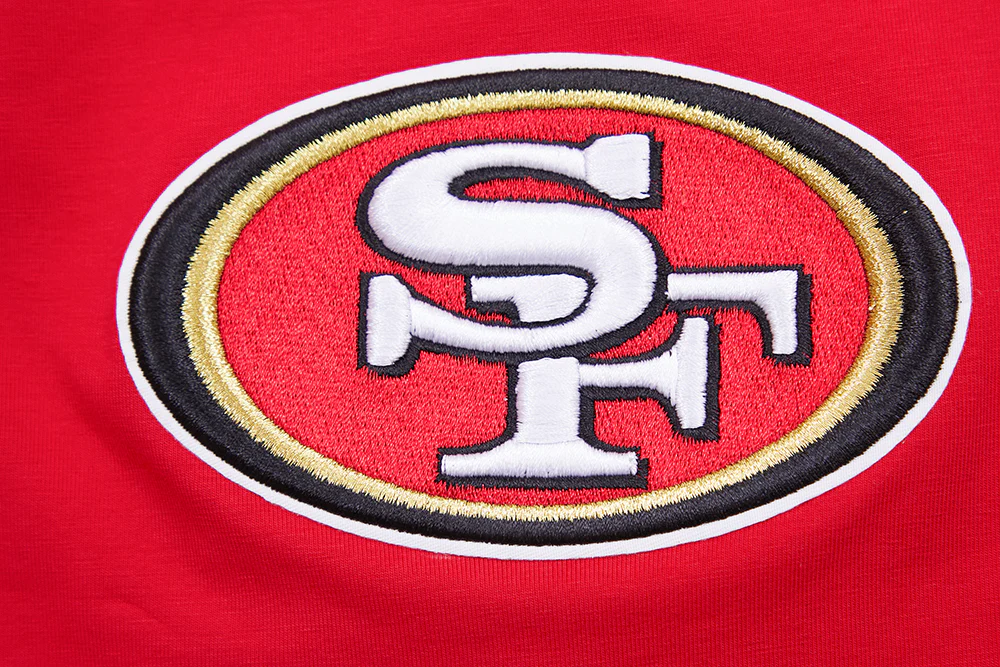 NFL SAN FRANCISCO 49ERS CLASSIC CHENILLE TEE (RED) - Image 7