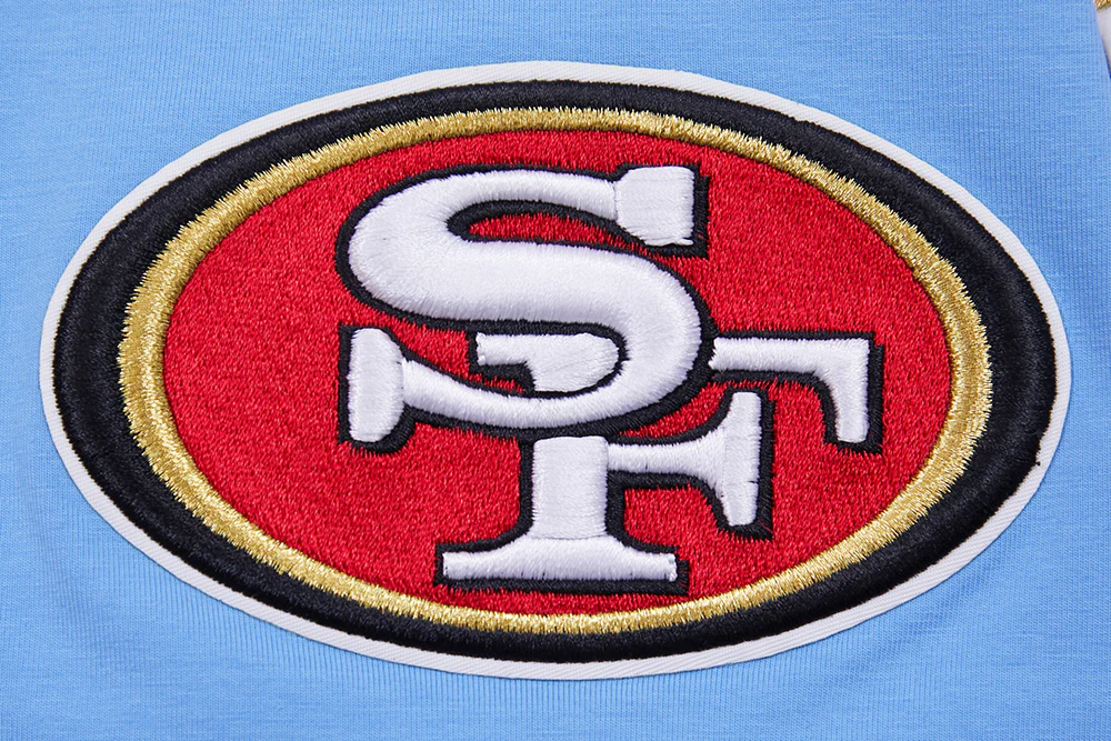 NFL SAN FRANCISCO 49ERS CLASSIC CHENILLE TEE (UNIVERSITY BLUE) - Image 6