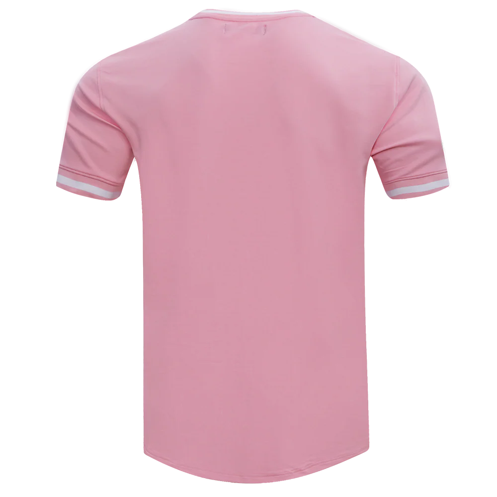 NFL SAN FRANCISCO 49ERS CLASSIC CHENILLE DOUBLE KNIT TEE (PINK) - Image 4