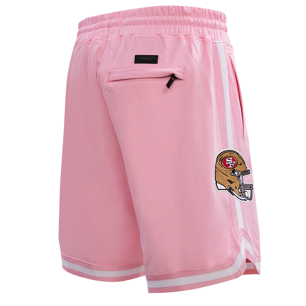 NFL SAN FRANCISCO 49ERS CLASSIC CHENILLE DK SHORT (PINK) - Image 3