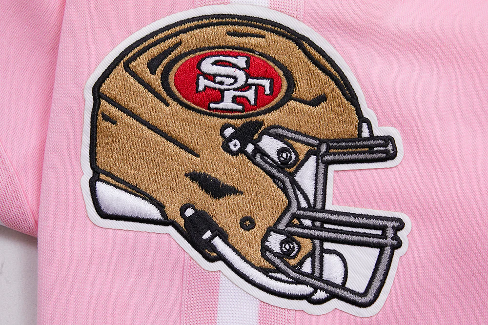 NFL SAN FRANCISCO 49ERS CLASSIC CHENILLE DK SHORT (PINK) - Image 8