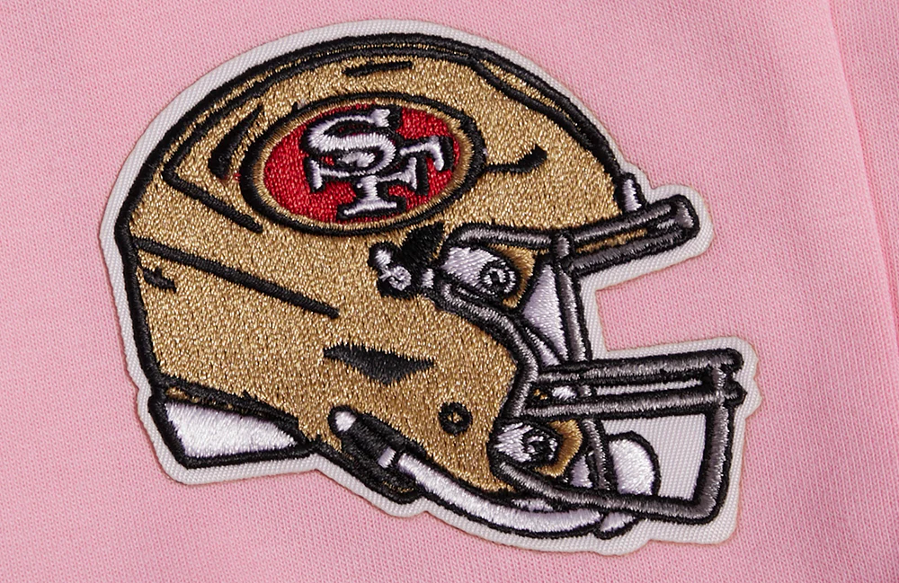 NFL SAN FRANCISCO 49ERS CLASSIC CHENILLE DK JOGGER (PINK) - Image 7
