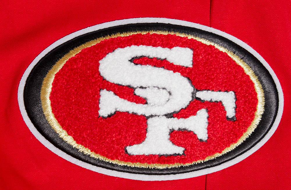 NFL SAN FRANCISCO 49ERS CLASSIC CHENILLE DK JOGGER (RED) - Image 5