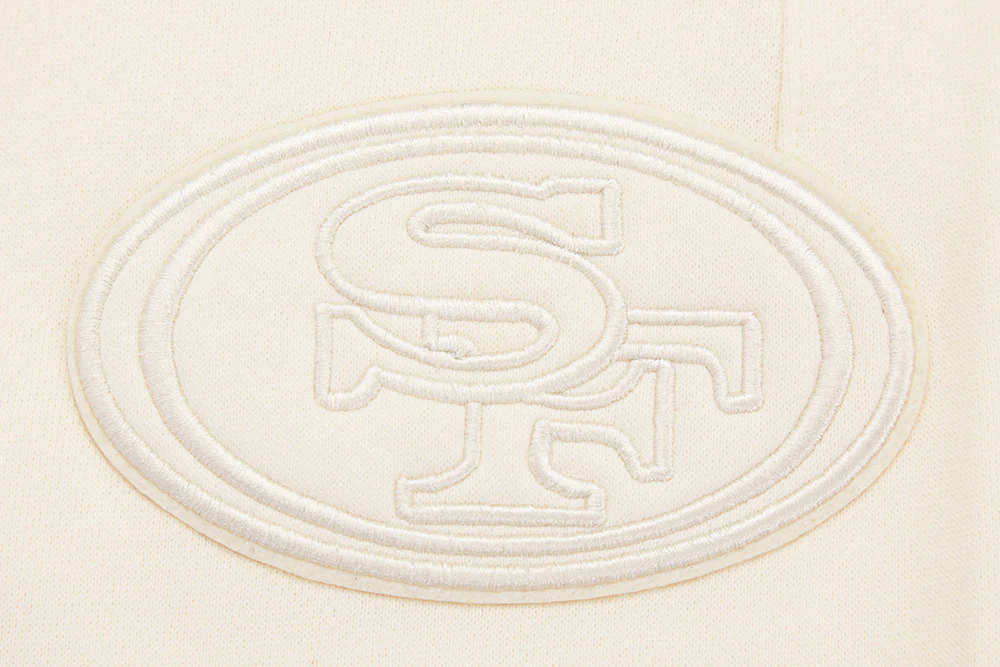 NFL SAN FRANCISCO 49ERS NEUTRAL FLEECE SWEATPANT (EGGSHELL) - Image 6