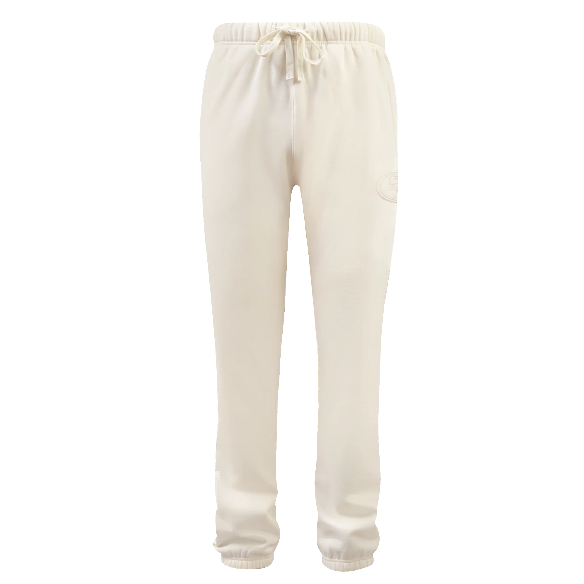NFL SAN FRANCISCO 49ERS NEUTRAL FLEECE SWEATPANT (EGGSHELL) - Image 7