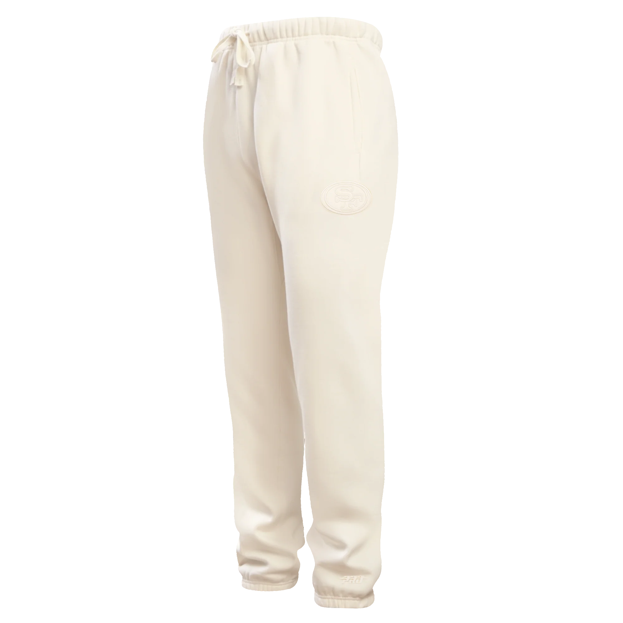 NFL SAN FRANCISCO 49ERS NEUTRAL FLEECE SWEATPANT (EGGSHELL) - Image 8