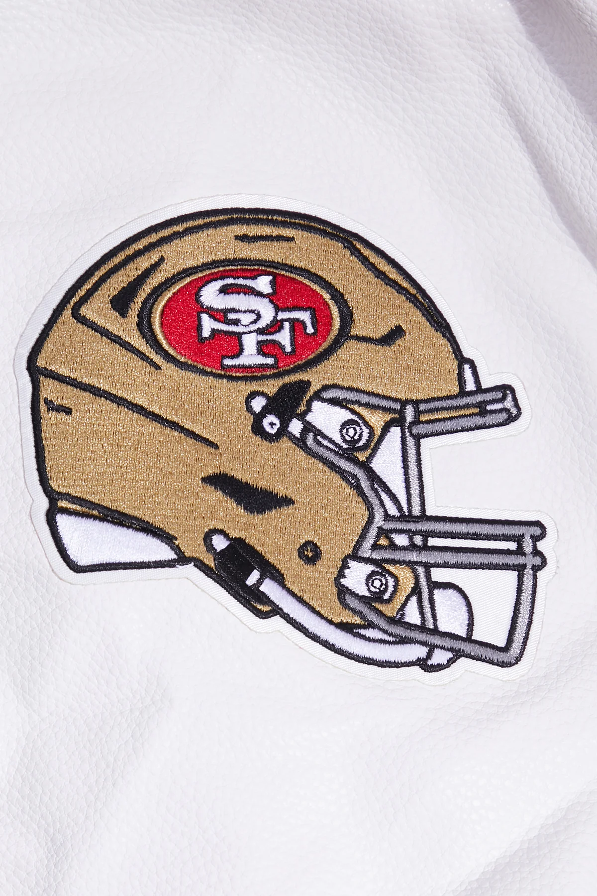 NFL SAN FRANCISCO 49ERS CLASSIC WOOL VARSITY JACKET (RED/WHITE) - Image 16