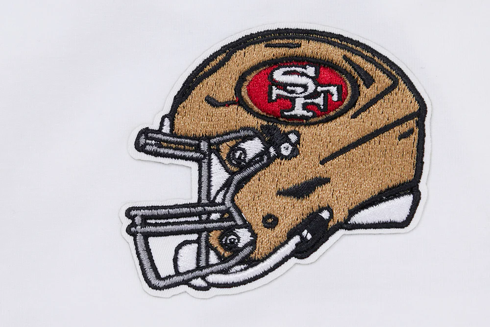 NFL SAN FRANCISCO 49ERS CLASSIC SINGLE JERSEY BOXY TEE (WHITE) - Image 6