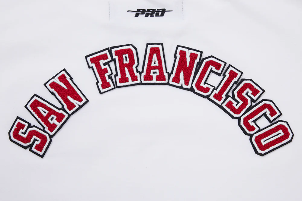NFL SAN FRANCISCO 49ERS CLASSIC SINGLE JERSEY BOXY TEE (WHITE) - Image 7