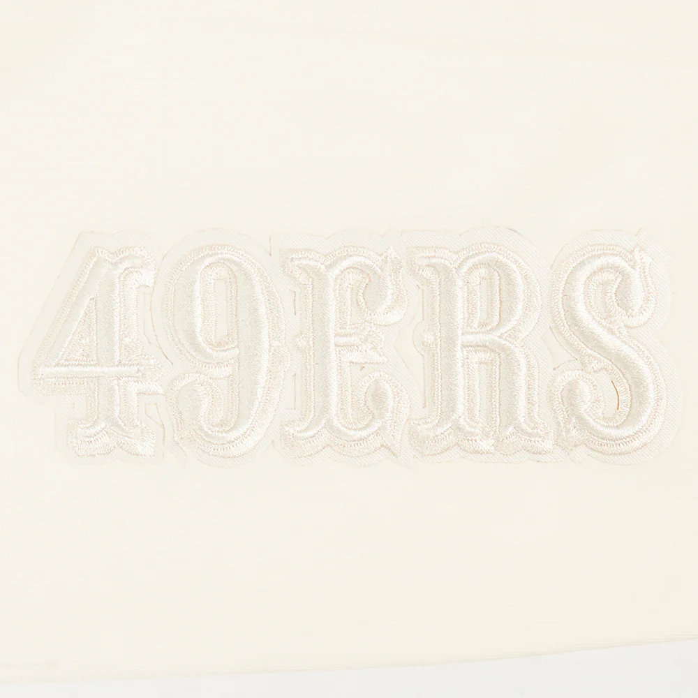 NFL SAN FRANCISCO 49ERS NEUTRAL WOMEN'S JERSEY LEGGING (EGGSHELL) - Image 6