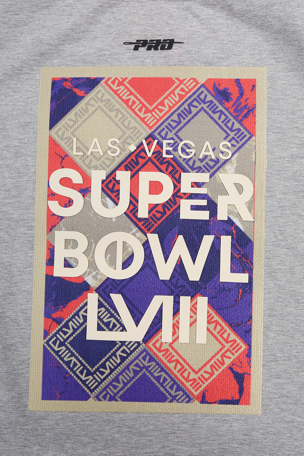 NFL NFL SUPERBOWL LVIII SINGLE JERSEY BOXY WOMEN'S TEE (HEATHER GREY) - Image 8