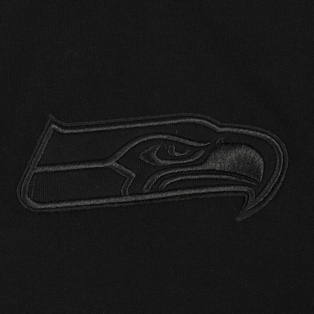 NFL SEATTLE SEAHAWKS NEUTRAL MEN'S DROP SHOULDER TEE (BLACK) - Image 5